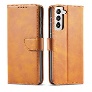 For Samsung Galaxy S21+ 5G Calf Texture Buckle Horizontal Flip Leather Case with Holder Card