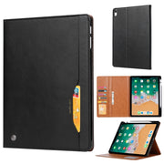 For iPad Mini Knead Skin Texture Horizontal Flip Leather Tablet Case with Photo Frame Holder