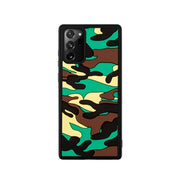 For Samsung Galaxy Note20 Camouflage Clouds Embossed Skin Feel Silicone Shockproof