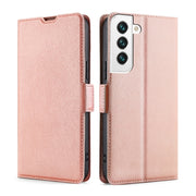 For Samaung Galaxy S22 5G Ultra-thin Voltage Buckle PU + TPU Horizontal Flip Leather Case with