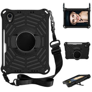 For iPad Mini Spider King EVA Tablet Case with Shoulder Strap Holder Pen Slot
