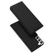 For Samsung Galaxy S22 5G DUX DUCIS Skin Pro Series Horizontal Flip Leather Phone Case with Holder