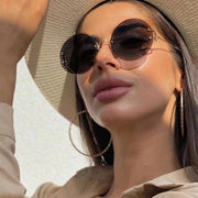Vintage Round Sunglasses Circle Glasses