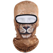 Balaclava Motorcycle Full Face Mask 3D Animal Cat Dog Hats Helmet Windproof Breathable Airsoft Paintball Snowboard Cycling Ski