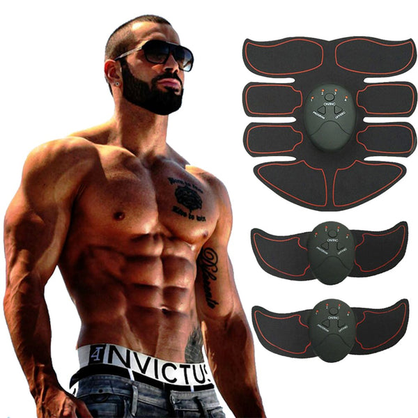 EMS Electric Muscle Stimulator Trainer Wireless Smart Fitness Arm Abdominal Training Weight Loss Stickers Fat Burning Slimming