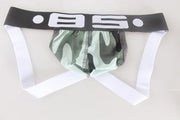 Jockstraps Men Sexy underwear men Camouflage printed Cotton Thongs