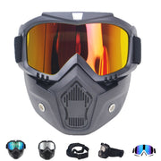 Men Women Ski Snowboard Mask Snowmobile Skiing Goggles