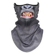 Cat Animal Ghost Grim Neck Gaiter Warmer Windproof Motorcycle Balaclava Face Masks Winter Ski Halloween Snowboard Cycling Biker