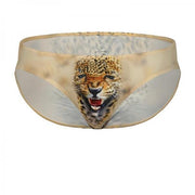 Animal printing swimwear men swimsuits gay pouch man swimming brief low rise swim board shorts surf bikini-SWIMWEAR-Come4Buy eShop