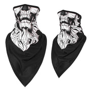 Skull Ghost Balaclava Headband Motorcycle Moto Neck Gaiter Face Shield Tube Scarf Motocross Biker Bandana Head Mask Men Girls