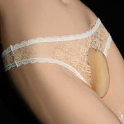 Vertical Wrapped Penis Clothing Fetish Sexy Underwear Ultra-Thin Breathable Undershorts