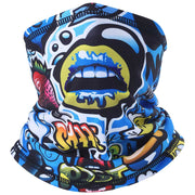 Fleece Neck Gaiter Face Mask Warmer Motorbike Motorcycle Tubular Scarf Head Balaclava Moto Ski Snowboard Bandana Biker Ghost ATV