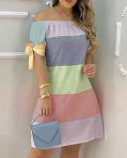 Casual Party Off Shoulder Mini Dress