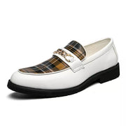 Casual Shoes Slip-on British Style Striped Soft Shoes