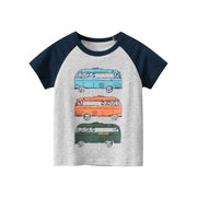 Children Clothing Leaf Letter Print Kids Clothes Boys