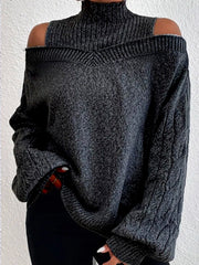 Warm Thick Jumpers Turtleneck Knitted Women Sweater