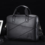 Cow Leather Business Handbag For 15 Inch Laptop