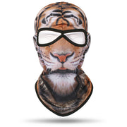 Cute Animal Balaclava Headgear Animal Mask Hat Scarf