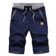 Fashion Cotton Elastic Waist Men Shorts