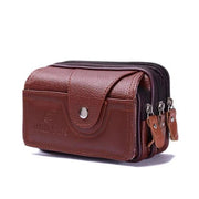 Fashion Zipper Bum Bag Small Waist Bag For Men