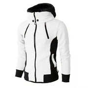 Casual Fleece Coats Bomber Jacket Scarf Collar Jacket