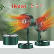 Foldable Electric Fan Space Heater Home Heaters 1000W