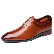 Classic Retro Brogue Men Flats Party Dress Shoes