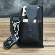 Men Waist Belt Pack Cigarette Case Phone Pouch