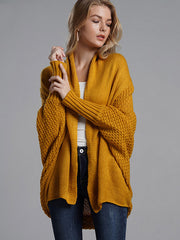 Oversized Sweater Cardigan Female Clothes Jacket Coat