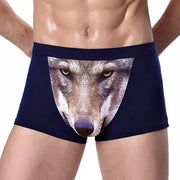 Panties Wolf Funny Cartoon Underwear Boxer Shorts