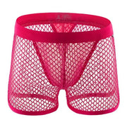 Sexy Mesh Transparent Boxers for Men Underwear