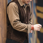 Vintage Corduroy Vests For Men
