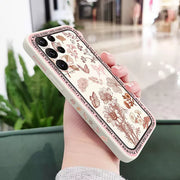 Vintage Flowers Phone Case For Samsung Galaxy S20 S21 S22