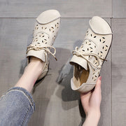 Women Casual Comfortable Leather Handmade Shoes