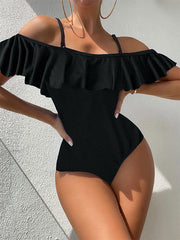 Women Off The Shoulder Swimwear
