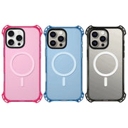 4 Corner Magnetic Phone Case Cover for iPhone