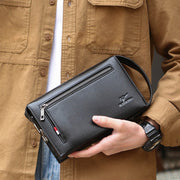 Clutch Bag PU Leather Large Man Hand Bag