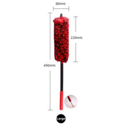 Car Wheel Woolies Plush Soft Alloy Wheel Cleaning Brush