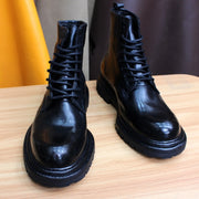 Men Lace-up High-end Warm and Comfortable Shoes