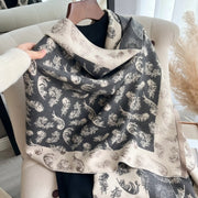 Women Scarf Warm British Style Thicken