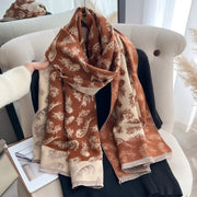 Women Scarf Warm British Style Thicken