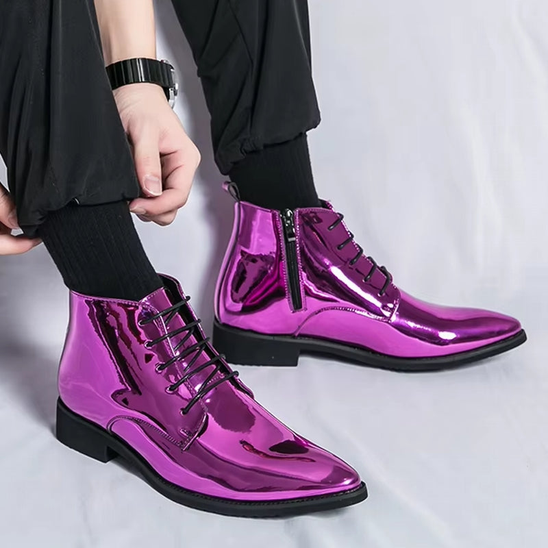 Oxford Shoes Men Dress Bling Purple Shoes Come4Buy eShop Oxford Shoes Men Dress Bling Purple Shoes Come4Buy eShop