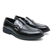 Stylish and Durable Men Patent Leather Brogues Shoes