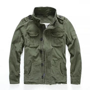 Olive M65 Vintage Jackets Kwa Wanaume Army Green Oversize Denim