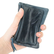 Retro RFID Wallet Small Men Credit ID Card Holder