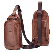 Торба за рамо од оригинална кожа Messenger Машка чанта за гради