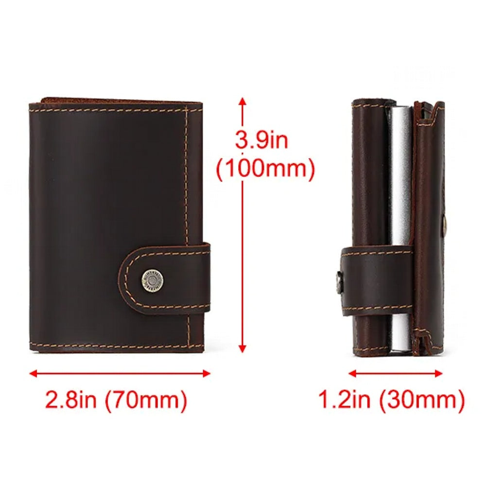 Best Leather Men's Wallet And Card Holder Purse For Men - Safexio™️