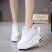 Fashion Breathable High Heels Women Wedge Sneakers