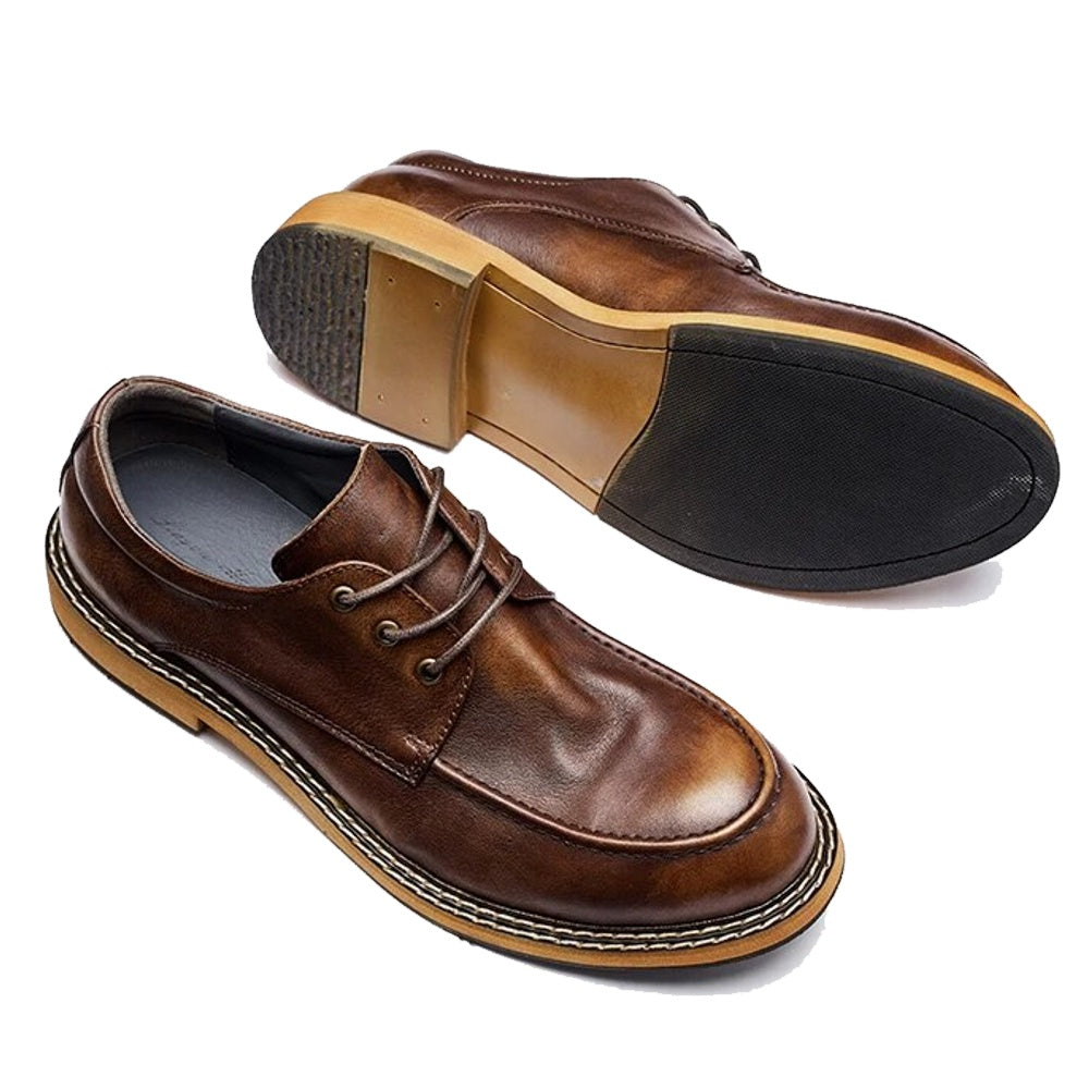 old fashioned mens dress shoes Amazon.com | Men's Vintage Dress Shoes Casual Oxford Formal Leather Shoes for Weddings Business Office Prom(Black,6.5)