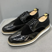 Pantofi din piele neagră